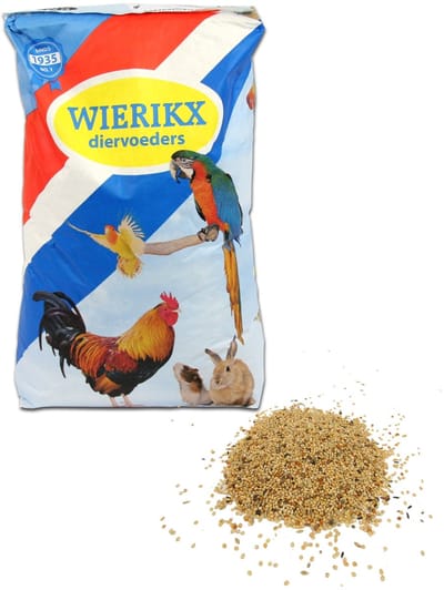 Wierikx Parkietenvoer - Volwaardig Granen- en Zadenmix - 20 kg
