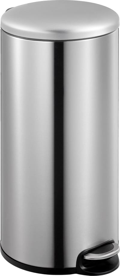 EKO - Maggey pedaalemmer 30 liter - Stainless steel Polypropyleen - mat RVS - Prullenbak