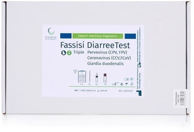 Fassisi Sneltest Diarree Triple: Giardia/ Parvo / Corona
