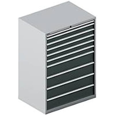 Schäfer Shop Select Ladekast 54-36 10 wit aluminium/antracietgrijs wit