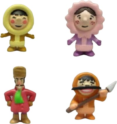 Speelset Horaci de eskimo (+/- 6 cm)