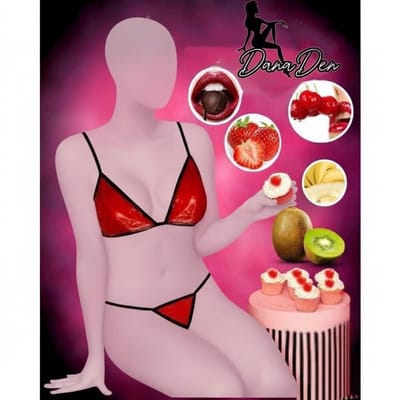 Erotische geschekset snoep-eetbare lingeriesetje - Green apple