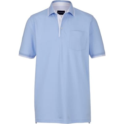 Babista herren Poloshirt - 48 - lichtblauw - Plus Size