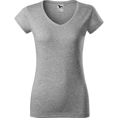 Dames-T-shirt met V-hals Malfini 162