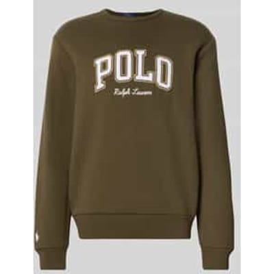 Loose fit sweatshirt van katoenmix