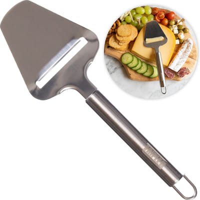Triple J® Kaasschaaf RVS – Voor Jonge & Oude Kaas – Ergonomisch Handvat – Vaatwasserbestendig – Keukengerei