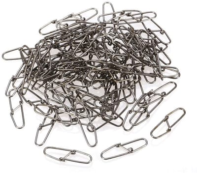 Dailygoods- Power Clips 100 stuks - Roestvrij Staal - Duurzaam