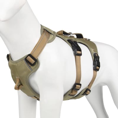 Ontsnappingsbestendig Hondenharnas met D-gesp - Veilig & Comfortabel Wandelen voor Middelgrote en Grote Honden