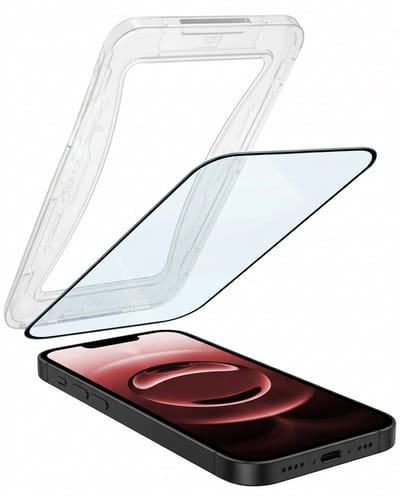 Screenprotector - Geschikt voor Apple iPhone 16e / 17e - Met Installatie Kit - Beschermglas - Gehard Glas - Tempered Glass - Screen Protector - Inclusief Montage Frame - Buigbaar Hybrid Bescherm Cover