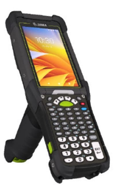 Zebra MC9400, 2D, SE58, alpha, Gun, BT, Wi-Fi, NFC, Android, GMS