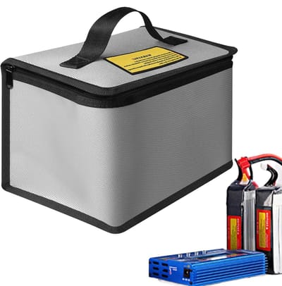 Tas voor de veiligheid van de batterij: beschermende bescherming voor opslag, draagbare oplaadtas, explosief transport, vuurvast, slijtvaste beschermdoos