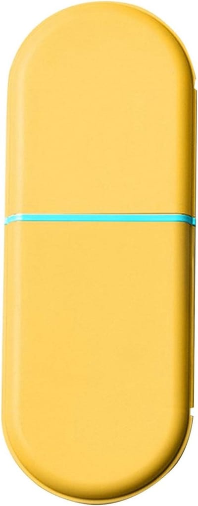 Batterij Organisator - Opbergkoffer Batterijen - Batterijen Opbergen - Met Hoeveelheidsdisplay - Voor 24 Batterijen - Lichtblauw