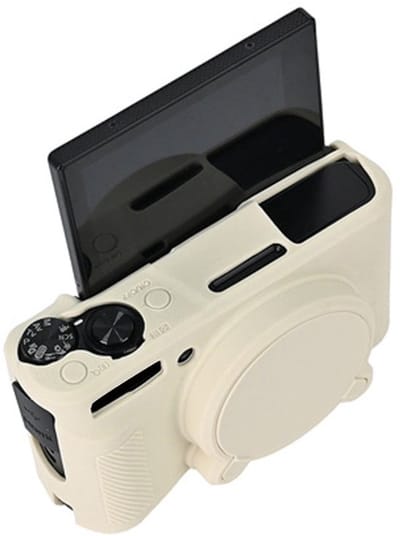 Zachte siliconen camerahoes, geschikt voor SX740/SX730 HS camera's, krasbestendig, ultradun en lichtgewicht.