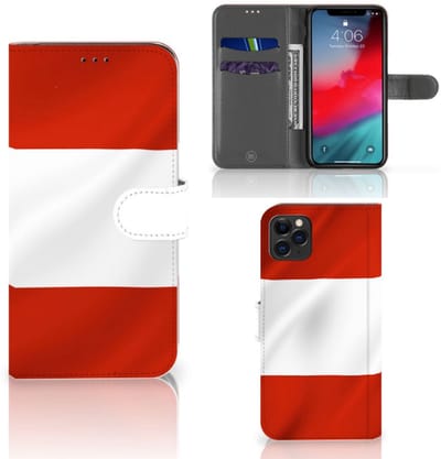 Apple iPhone 11 Pro Max Bookstyle Case Oostenrijk