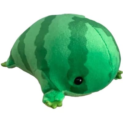 Kawaii Cartoon Anime Groene Kikker Pluche Sleutelhanger Decompressie Dieren Pluizige Kikker Figuur Zachte Kikker Pluche Hanger Leuke Sieraden green