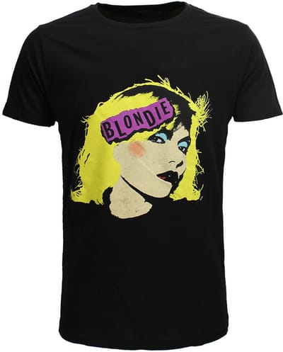 Blondie Punk Logo T-Shirt - Officiële Merchandise - S