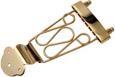 Göldo Tailpiece "Gartentor" goud - Gitaaronderdeel