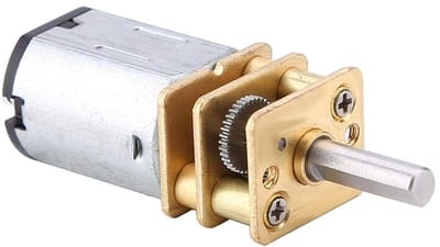 Allecto - micro speed reducer motor - 6V 200RPM - met metalen tandwiel - voor DIY projecten - motoronderdeel - robotica - geschikt voor elektrische...