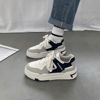 Platform Witte Schoenen Kinderen Herfst Nieuwe Niche Ins Veelzijdige Studenten Sportschoenen 40 blauw