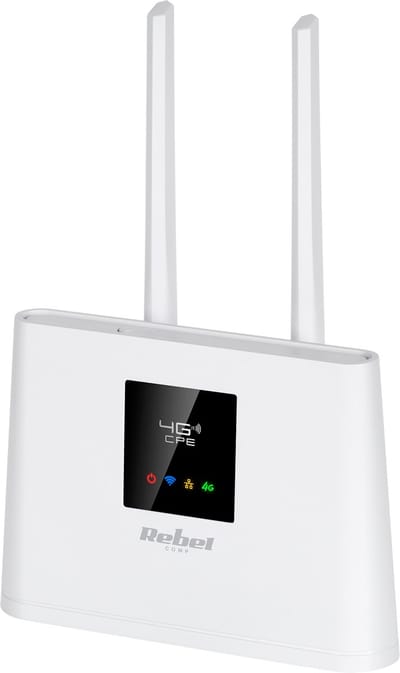 Rebel RB-702 Serie - 4G LTE Router - SIM Kaart - Externe Antennes - 10 Gebruikers