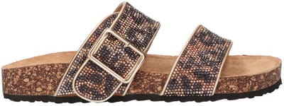 La Strada Slipper Leopard Glitter Synthetisch - Damesschoenen - Maat - 37