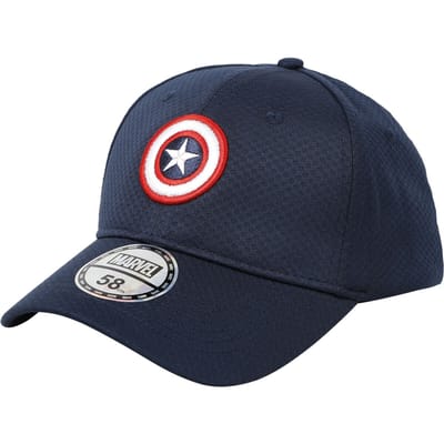 Captain America Captain Amarica Logo Unisex Cap - donkerblauw - Standard