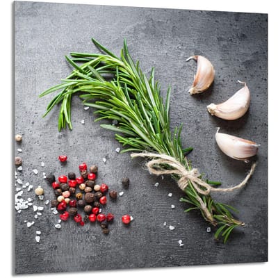 TMK ArtDeko Serie - Glazen Paneel - 60x65cm - Gehard Glas - Diverse Keukentoepassingen