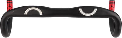 Fiets Stuur - Racefiets Onderdeel - Comfortabel Fietsen - Ergonomische Kromming - 42cm Lengte - Zwart