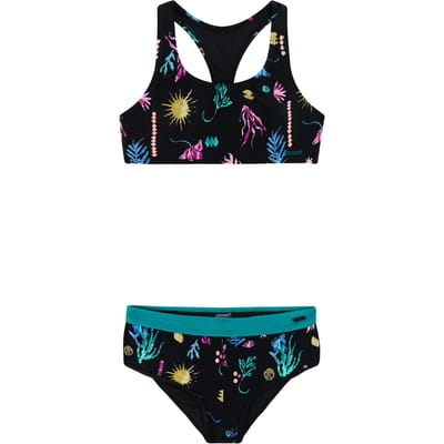 Protest PRTMelosa JR - Bikini set Meisjes - Normale pasvorm - Uitneembare vulling - Zwart