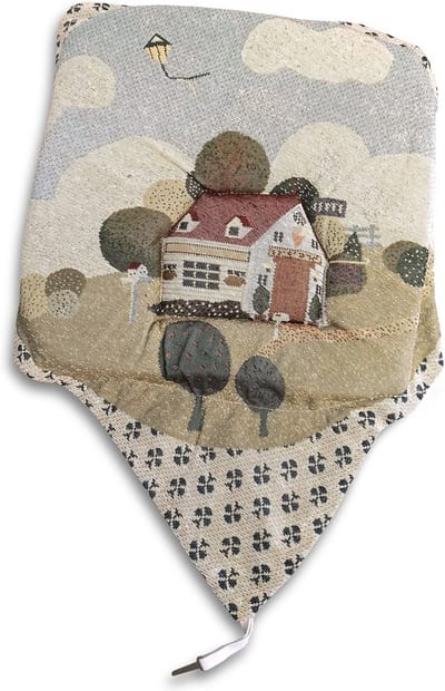 Stoelkussen met vleugels - Keuken poef - Comfortabel zitten - Italiaans vakmanschap - 37 x 37 cm - Klassiek landelijk