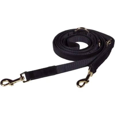 Kentucky Dogwear - Honden lijn velvet zwart size L 2m