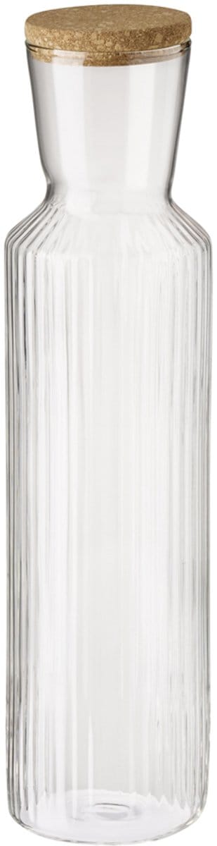 APS Glazen karaf LINES, 0,5 liter, helder