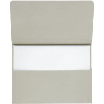 Jalema Pocketmap zuurvrij Secolor 1-300 vel, grijs, folio (pak 10 stuks)