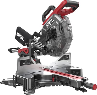 SKIL Afkortzaag 2000W - Verstekzaag - 300mm x 90mm - LEDmodule - Dubbel Versteksysteem - Extra 254mm Zaagblad - Met Zaagblad & Werkstukklem