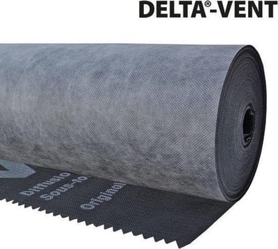 Ivana Dak En Wandfolie - Folie - 50x2,75mtr - Zwart - Brandklasse E