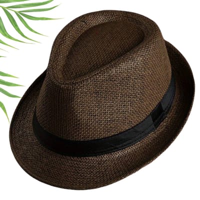 Livano Zonnehoed - Reishoed - UV Beschermende Hoed - Bucket Hat - Festival - Pet - Hoedje Voor Heren - Hoofdbescherming - Koffie