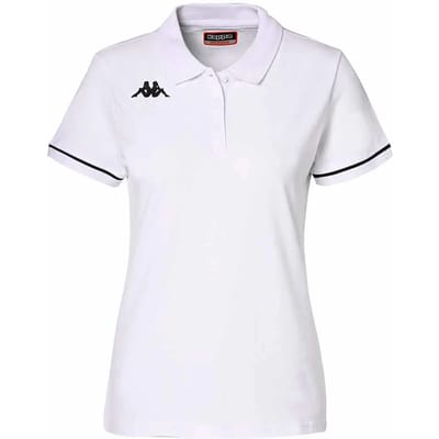 Kappa Barla Korte Mouw Poloshirt Wit M Man