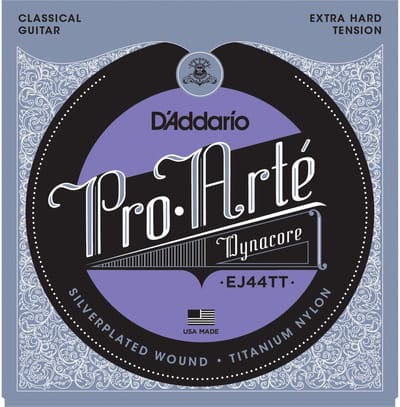 D'Addario K-Git.snaren Titanium EJ44TT Pro Arte, Extra Hard - Klassieke gitaarsnaren