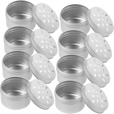 Hondengeur Trainingsset - Geur Werk Dozen - Neuswerk Training - 10 Delige Set - 6.8 cm Diameter - Zilver