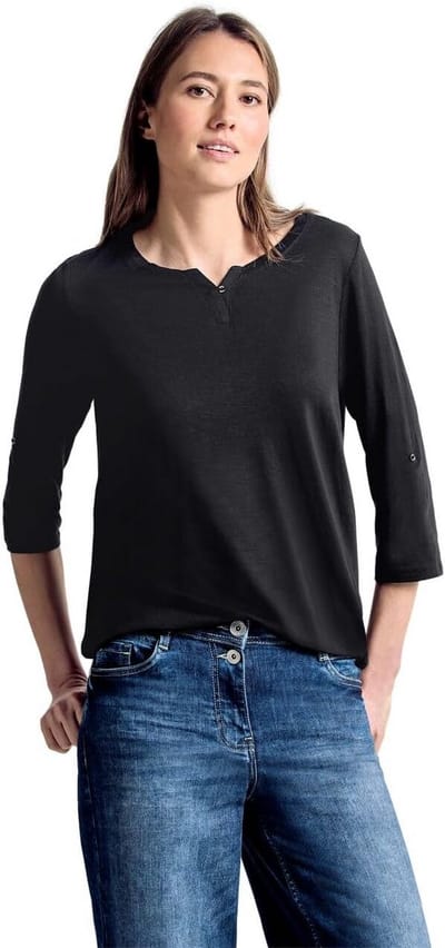 Dames T-shirt Zwart XXL - Casual en Comfortabel