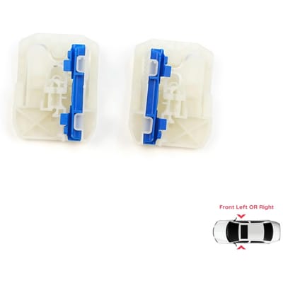 EWR5155+EWR5156 Clips de Réparation de Lève-Vitre 1+2 Porte Avant pour A4 S4 B8 Q7 MK1 4L Skoda Octavia MK3 5E 4/5 Portes