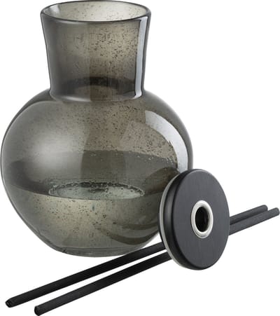 J-Line geurstokjes Deksel Olive & Frank Incense - glas - groen