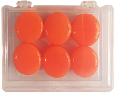 3 paar oordoppen herbruikbaar - Siliconen oordopjes - Zelf te vormen - Kneedbaar - Gehoorbescherming - Earplugs - Geluid dempen - Zwemoordoppen - Slaapoordoppen - Oorbescherming - Oranje - Jonyx
