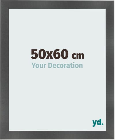 Your Decoration - Fotolijst 50x60 cm - MDF - Zwart Mat - Pisa