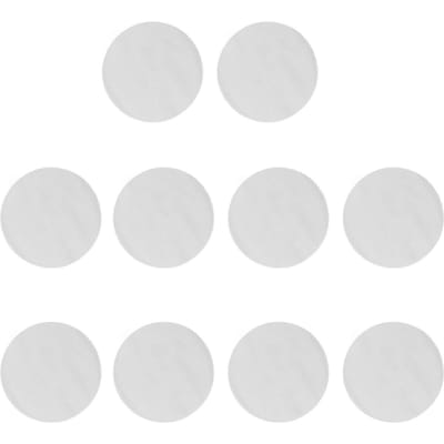 10 pièces Tapis de maille en silicone pour cuisson vapeur Empêche de coller Réutilisable Découpable Doublures en silicone pour cuisson vapeur pour Cuisine Restaurant 30cm 30cm white