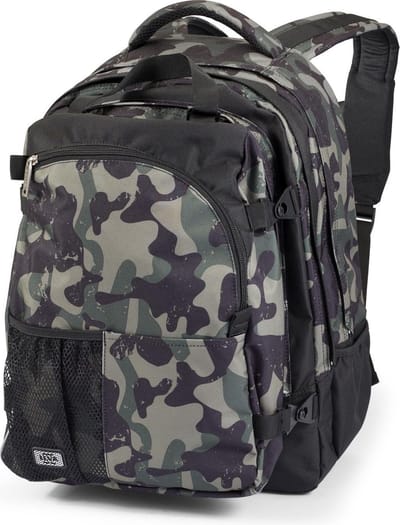 JEVA Supreme Green Camou - Rugzak met Sporttas