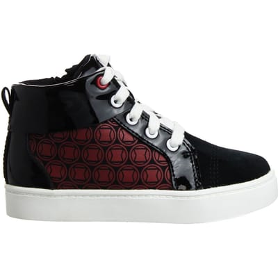 Clarks City Hero Hi zwarte kinderschoenen