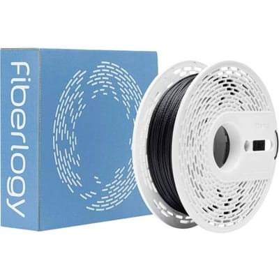 Fiberlogy PA12-15GF-BLACK-175-050 NYLON PA12+GF Filament PA12 GF Glasvezelversterkt, Slagvast, Chemisch bestendig, Hittebestendig 1.75 mm 500 g Zwart,