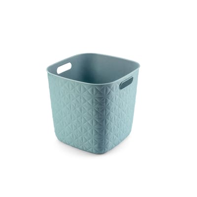 Curver Softex Opbergmand Cube – 15L - Blauwgroen