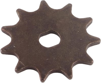 Fietsketting Tandwiel 11 Tanden Stalen Tandwiel voor 1020 Hoge Snelheid Motor met 410 Type H Gaten, Lichtgewicht en Eenvoudig te Installeren